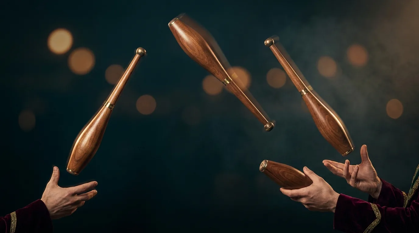 Номер: жонглёры